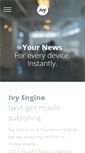 Mobile Screenshot of ivyengine.com